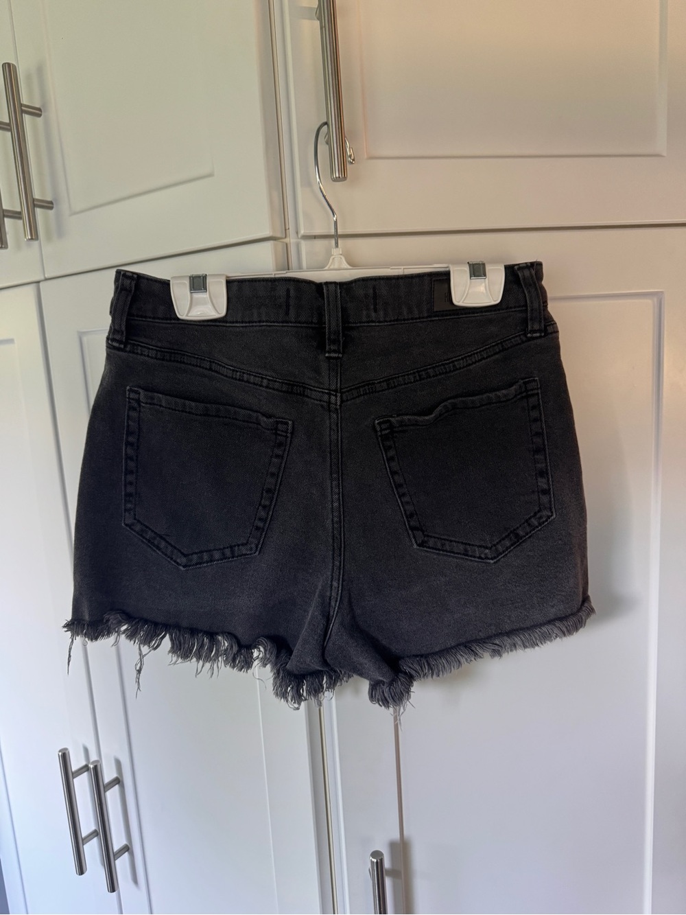 Women's Hollister Black Denim Shorts - Picture 2 of 5